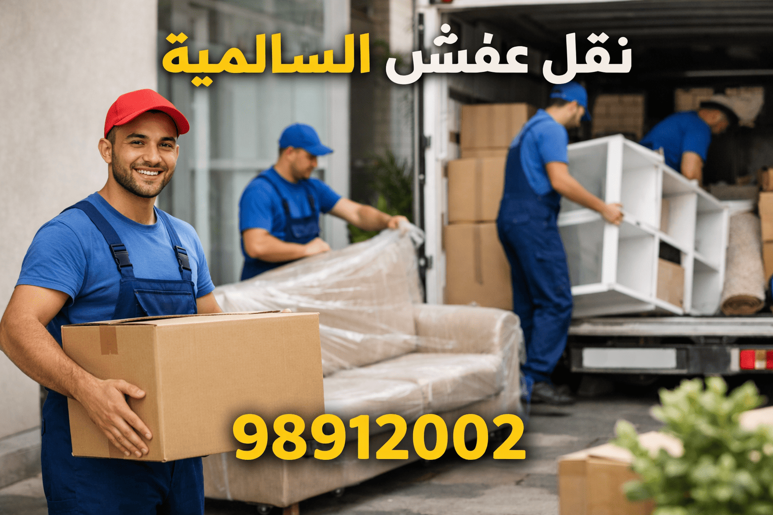 رقم نقل عفش السالمية – نقل عفش رخيص في السالمية 98912002